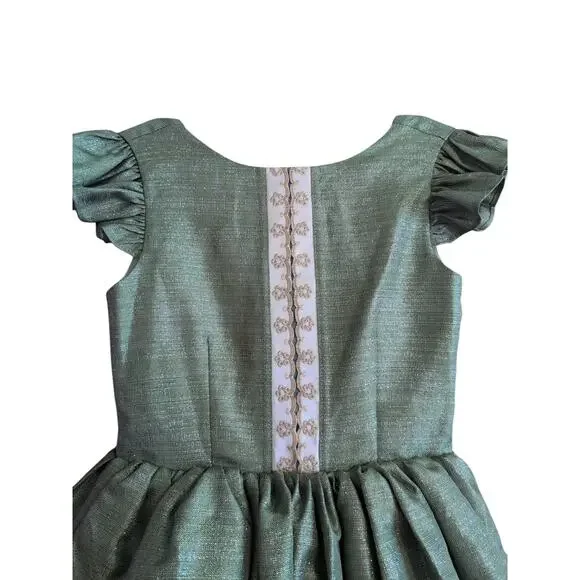 green dollcake dress Sweetheart Neckline Maxi Dress in Sage Green - 8